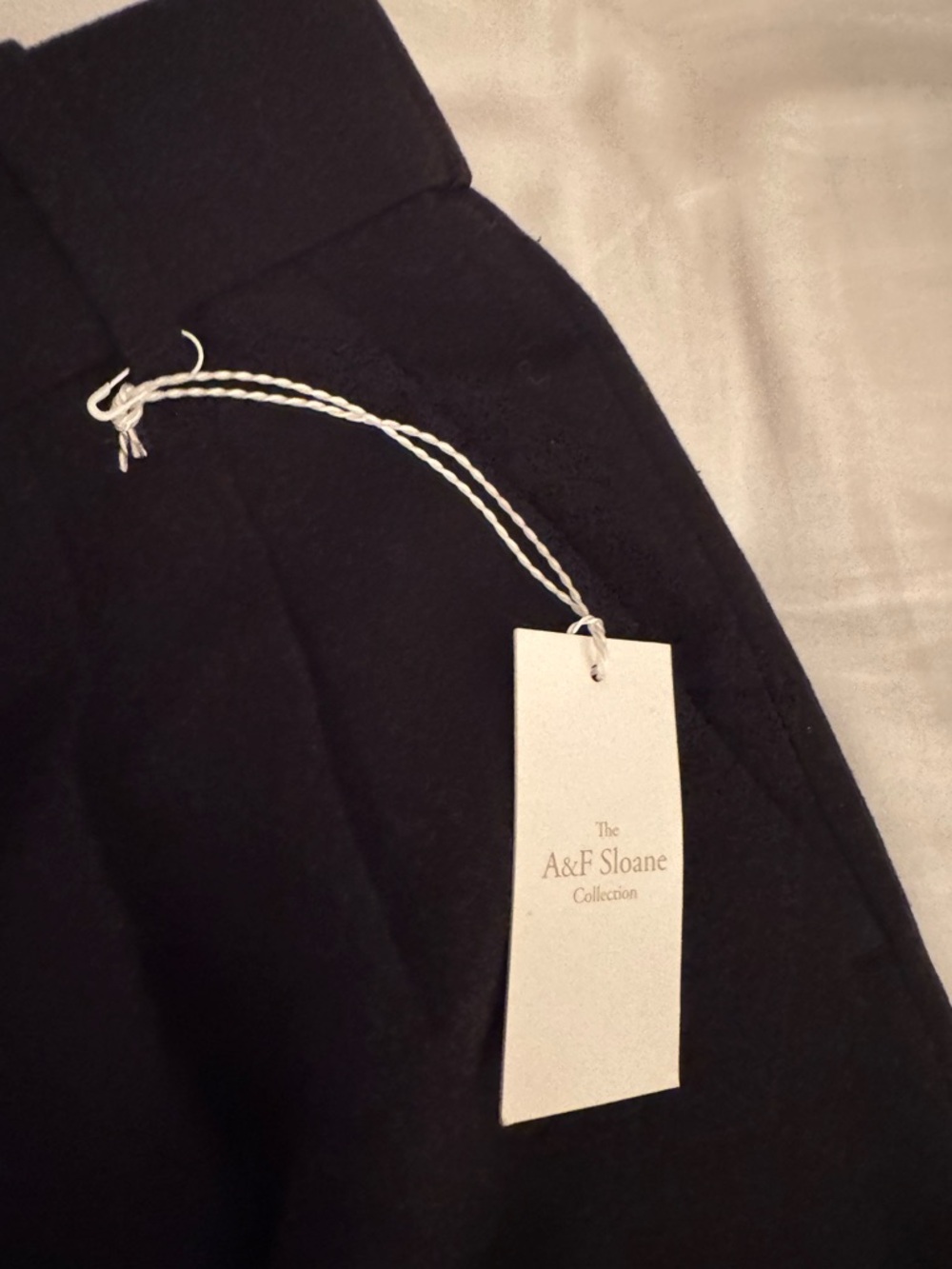 Abercrombie & Fitch Black Tailored Pants